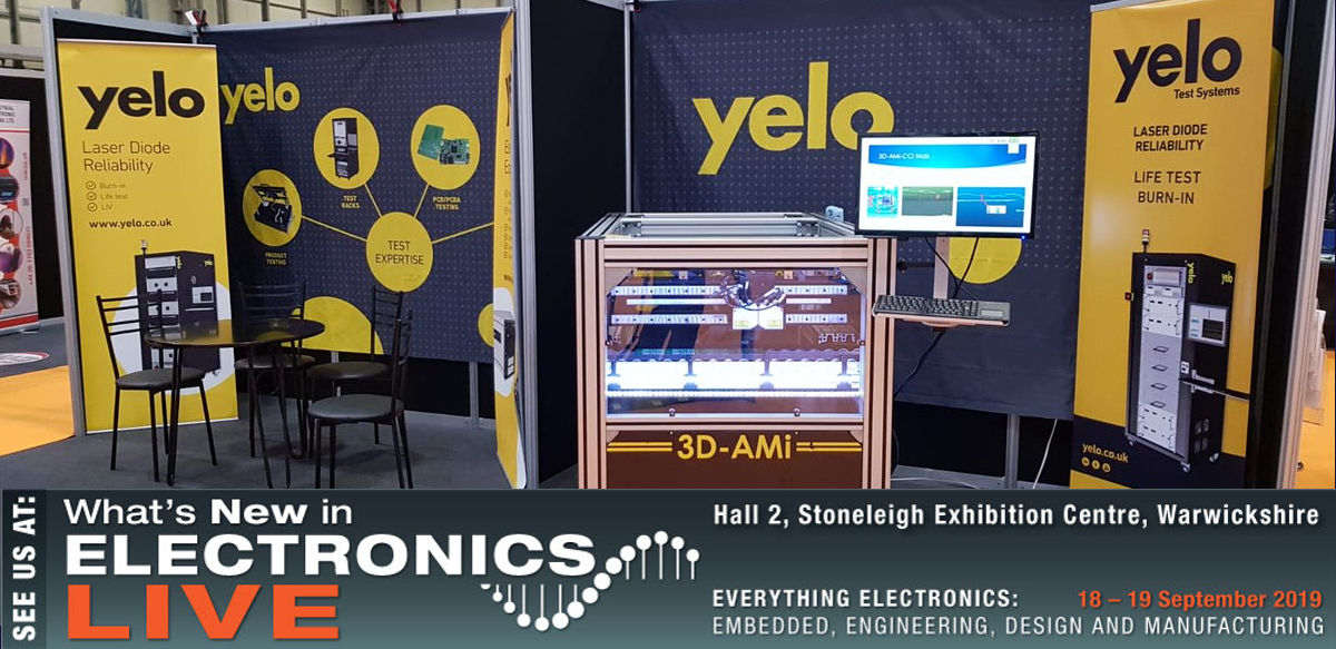 Yelo to Exhibit at 'Whats New in Electronics 2019'