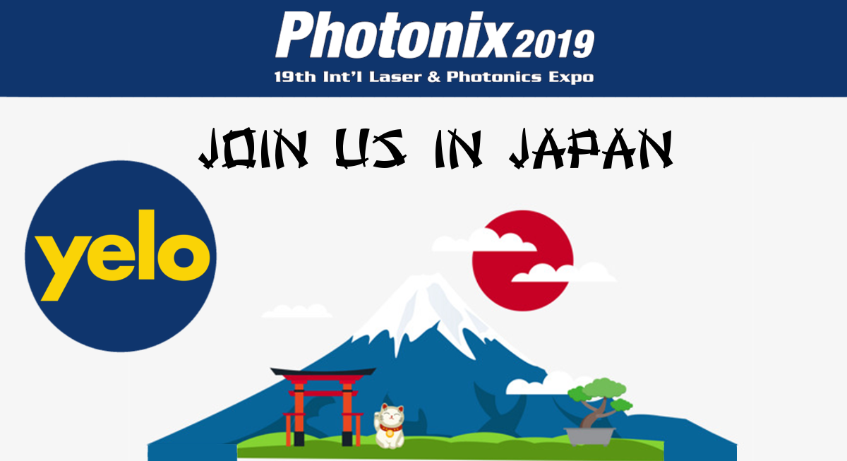 Yelo Confirm Attendance at Photonix Japan 2019
